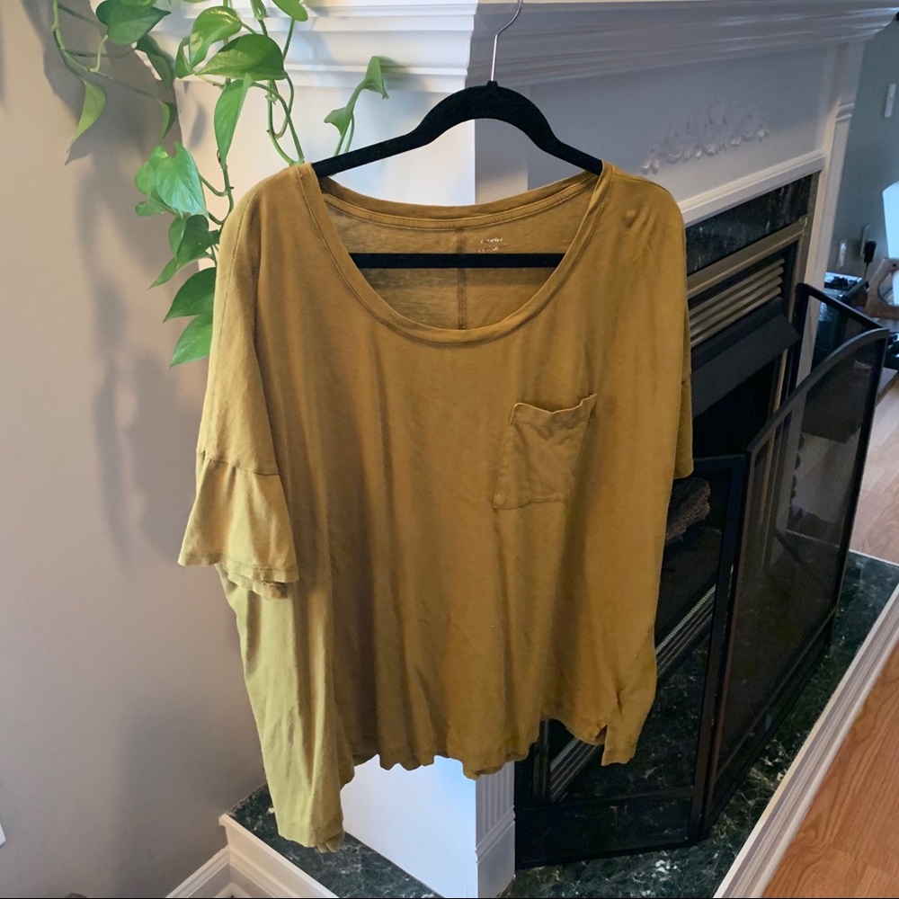 Olive boyfriend t-shirt